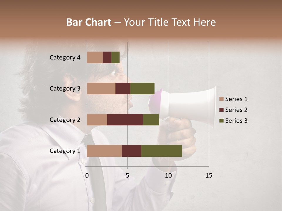 Lawn Caucasian Career PowerPoint Template