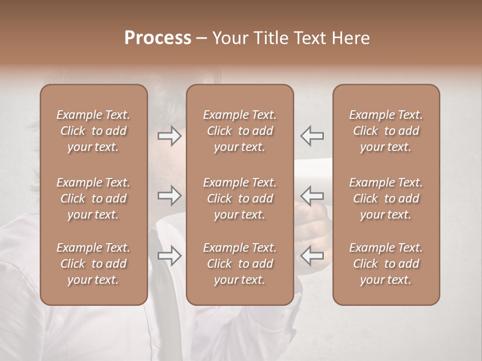 Lawn Caucasian Career PowerPoint Template