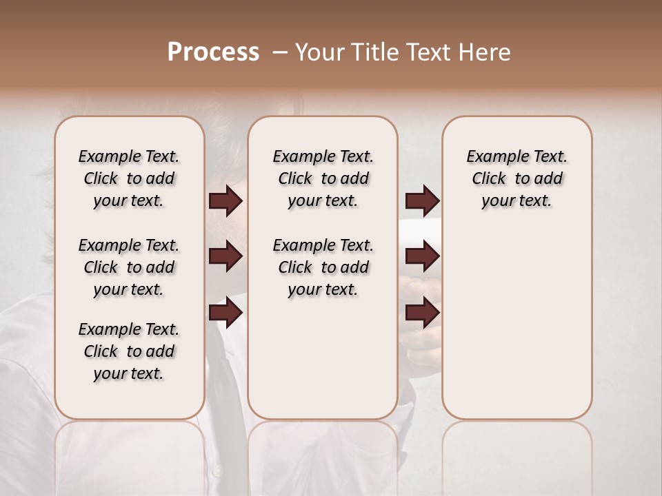 Lawn Caucasian Career PowerPoint Template