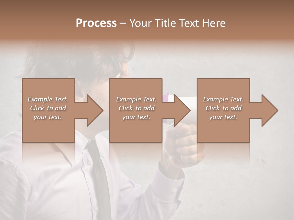 Lawn Caucasian Career PowerPoint Template