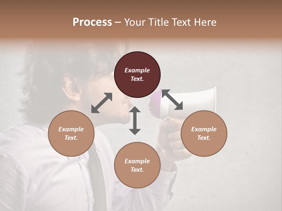 Lawn Caucasian Career PowerPoint Template