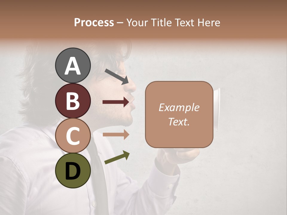 Lawn Caucasian Career PowerPoint Template