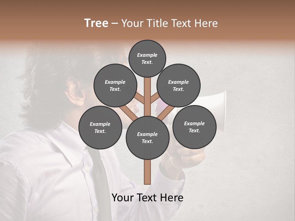 Lawn Caucasian Career PowerPoint Template