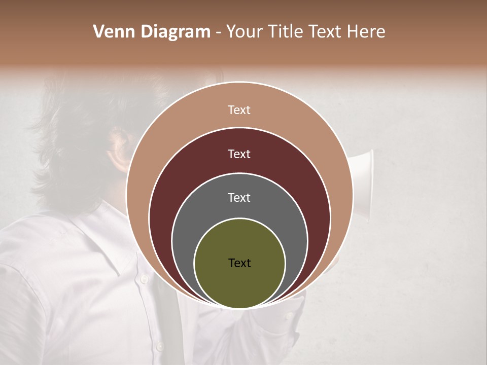Lawn Caucasian Career PowerPoint Template