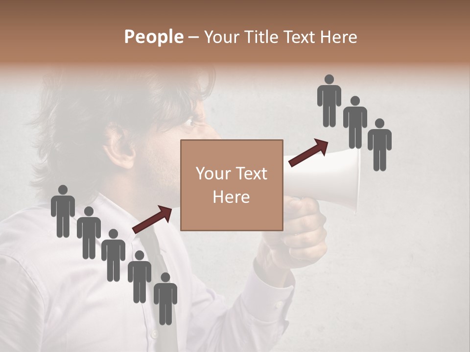 Lawn Caucasian Career PowerPoint Template