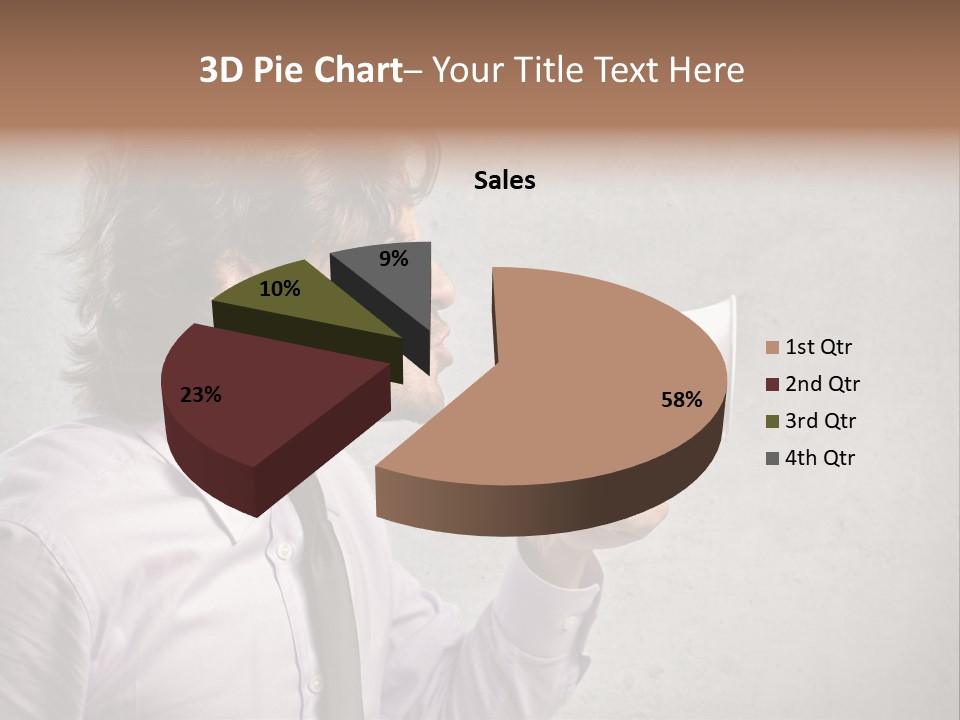 Lawn Caucasian Career PowerPoint Template