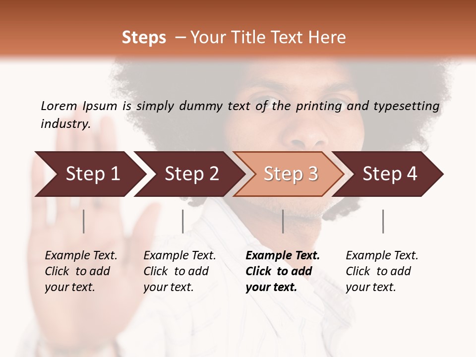 Finish American African PowerPoint Template