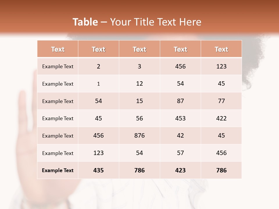 Finish American African PowerPoint Template