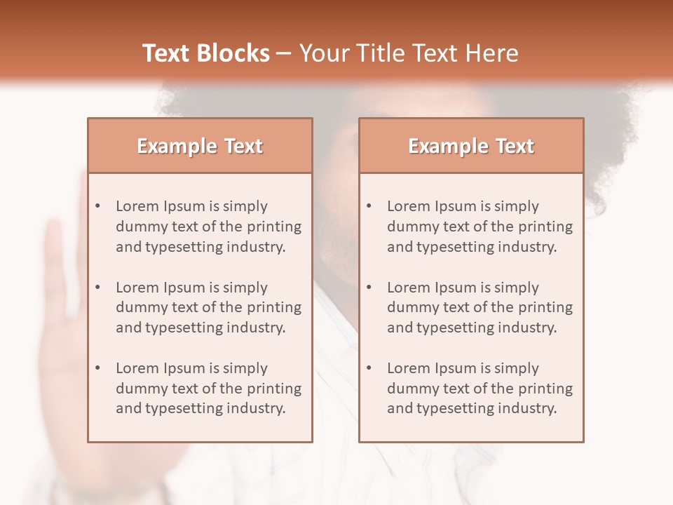 Finish American African PowerPoint Template