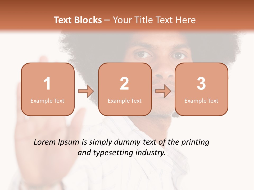 Finish American African PowerPoint Template