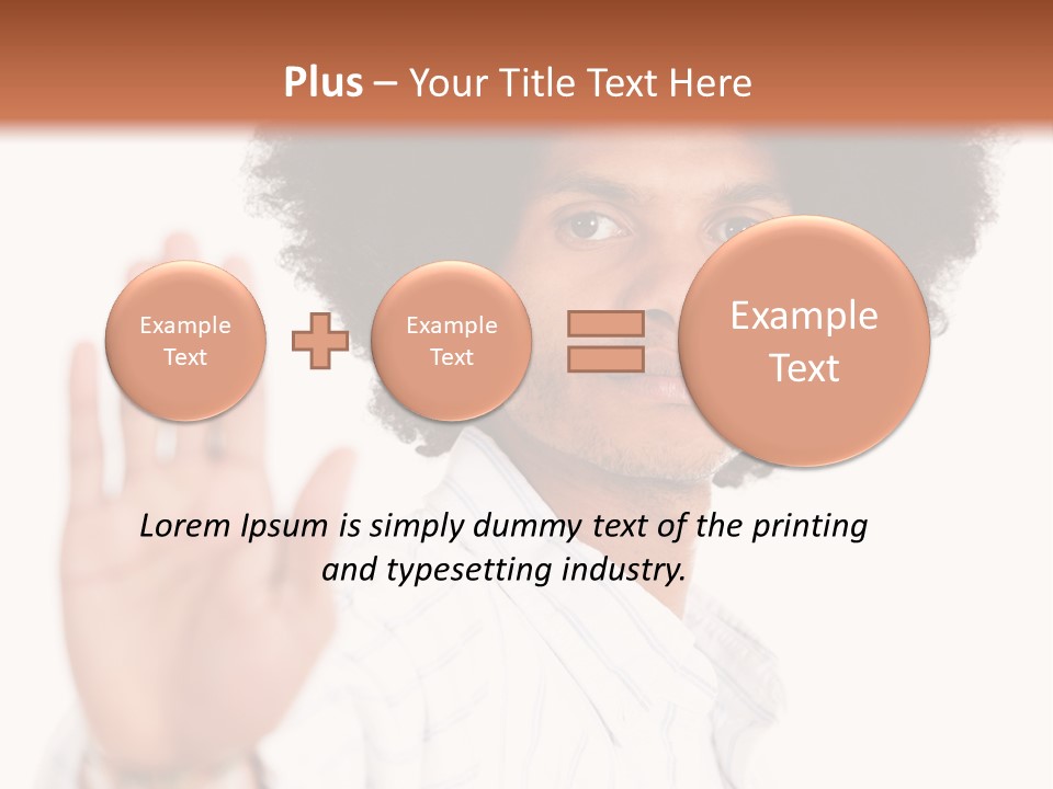 Finish American African PowerPoint Template