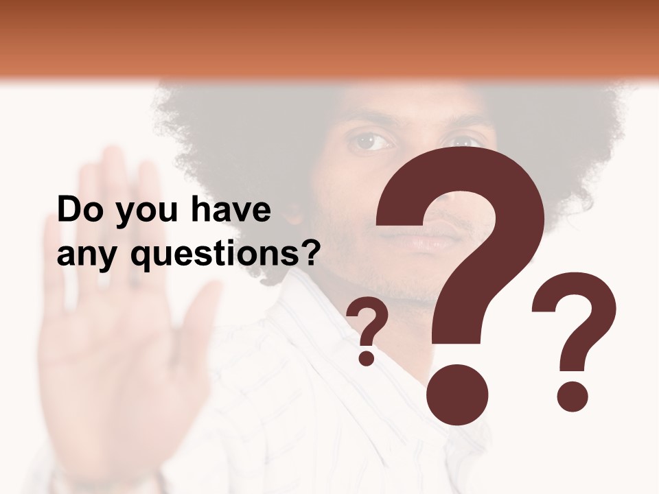 Finish American African PowerPoint Template