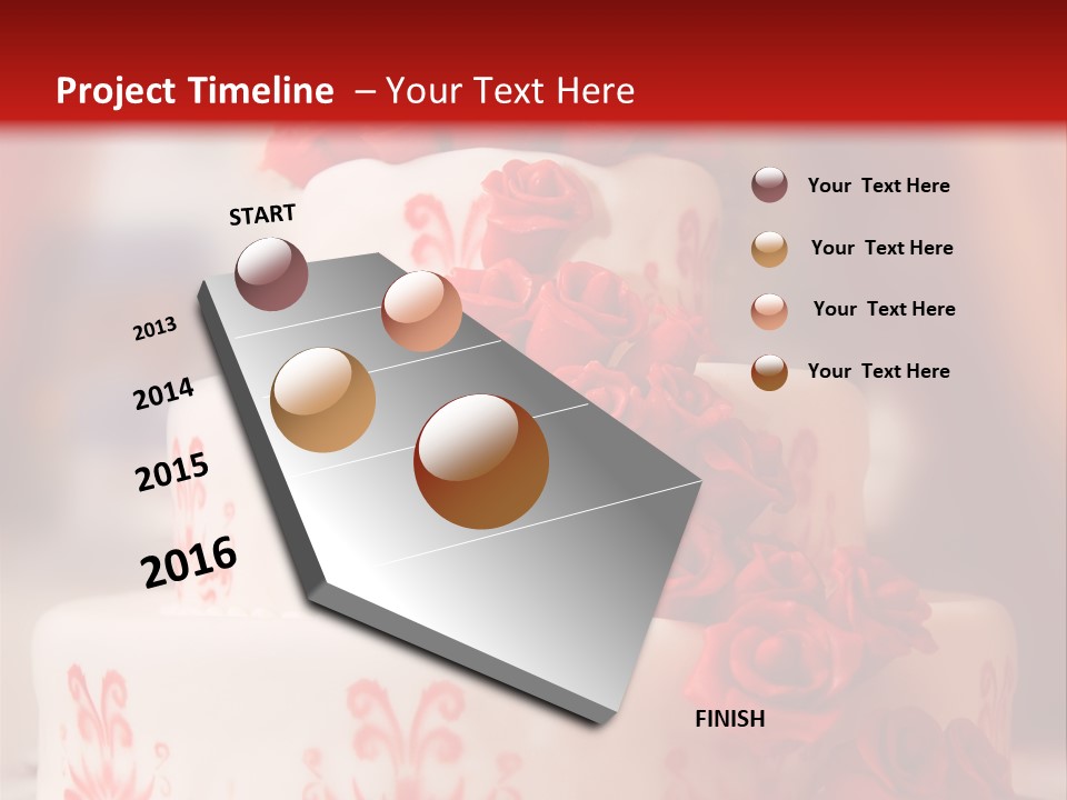 Wedding Rose Event PowerPoint Template