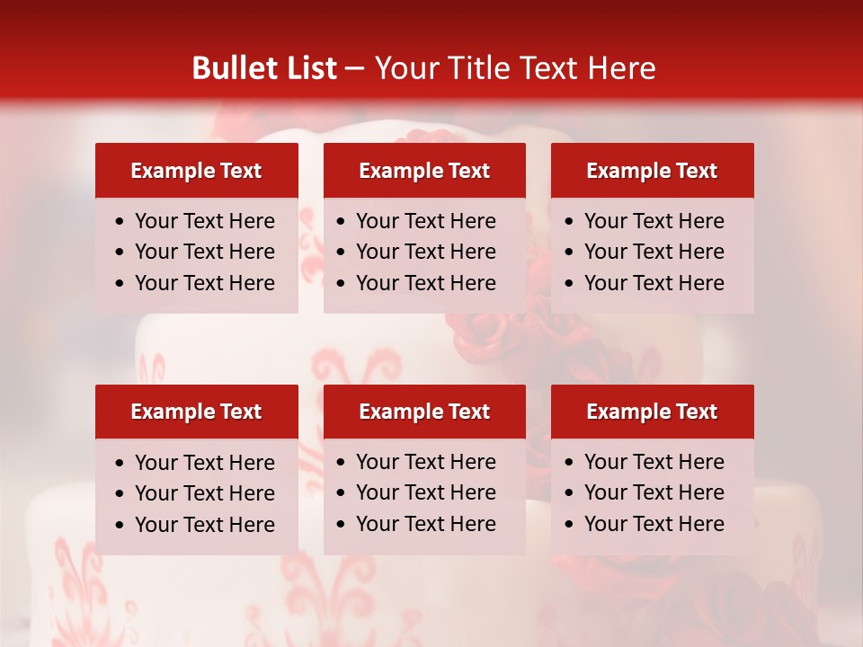 Wedding Rose Event PowerPoint Template