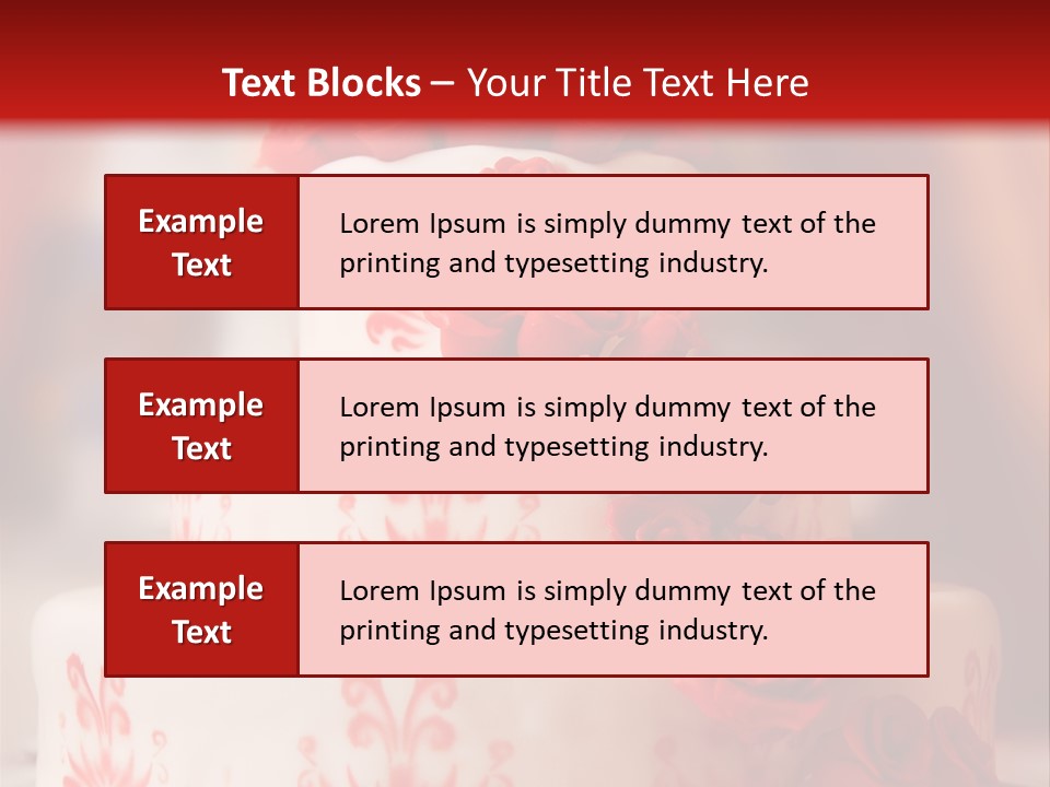 Wedding Rose Event PowerPoint Template