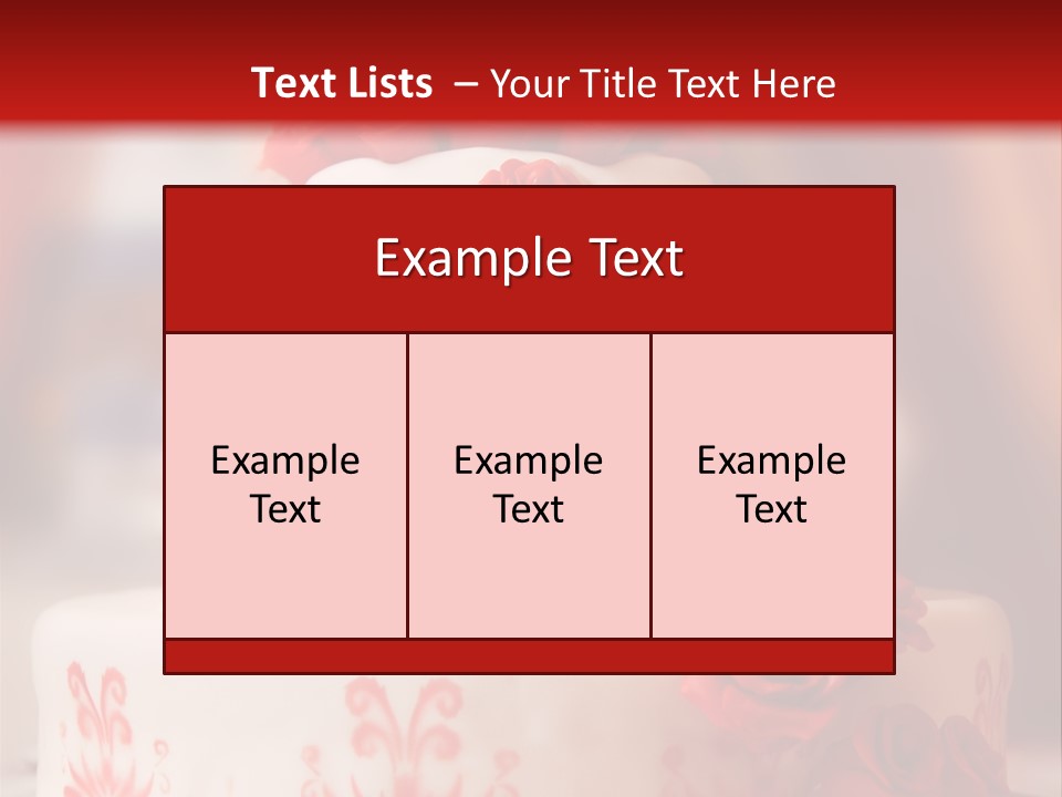 Wedding Rose Event PowerPoint Template