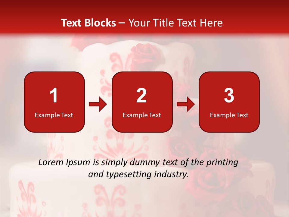 Wedding Rose Event PowerPoint Template