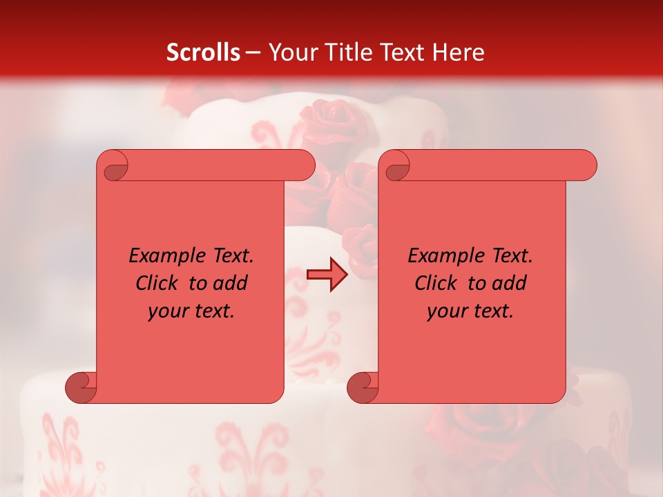 Wedding Rose Event PowerPoint Template