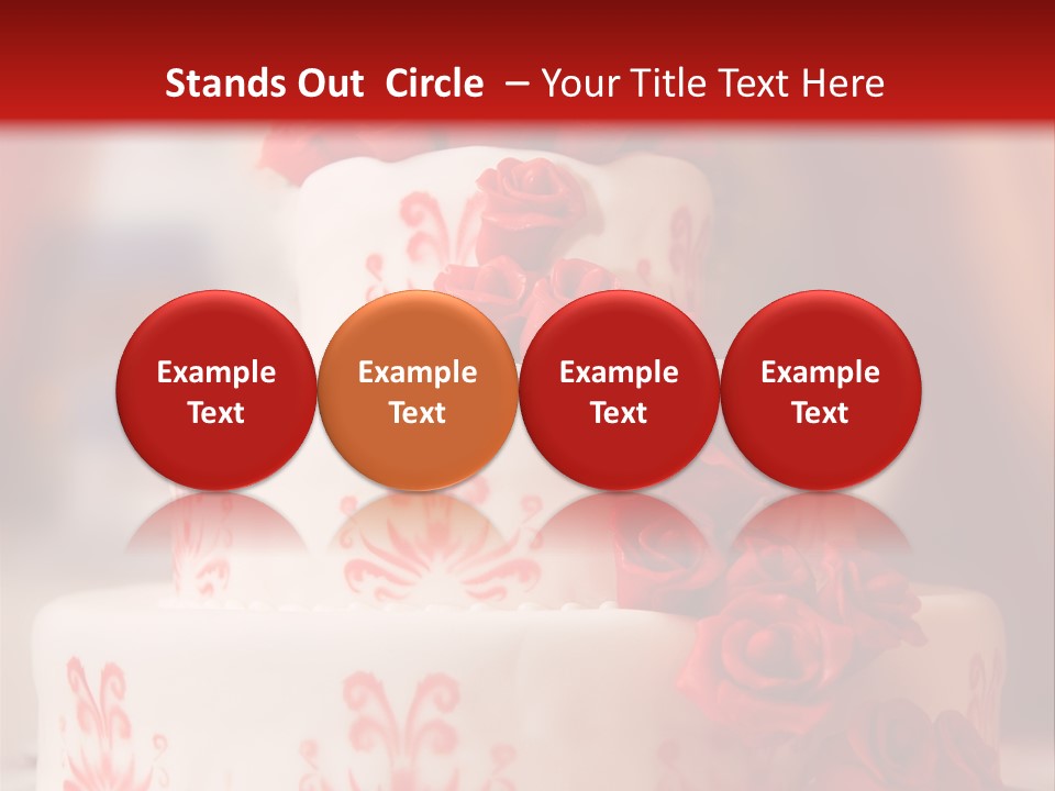 Wedding Rose Event PowerPoint Template