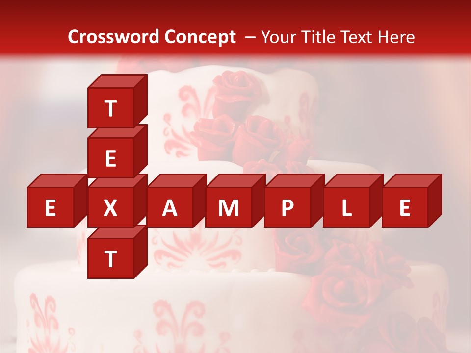 Wedding Rose Event PowerPoint Template