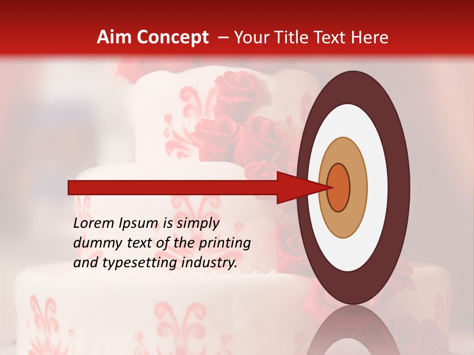 Wedding Rose Event PowerPoint Template