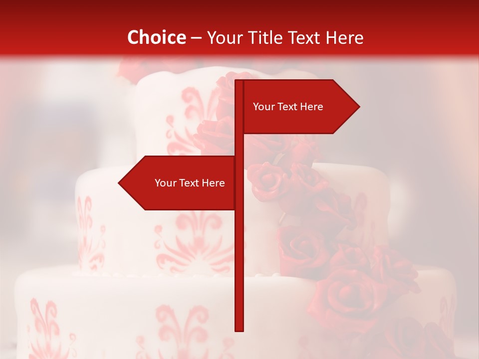 Wedding Rose Event PowerPoint Template