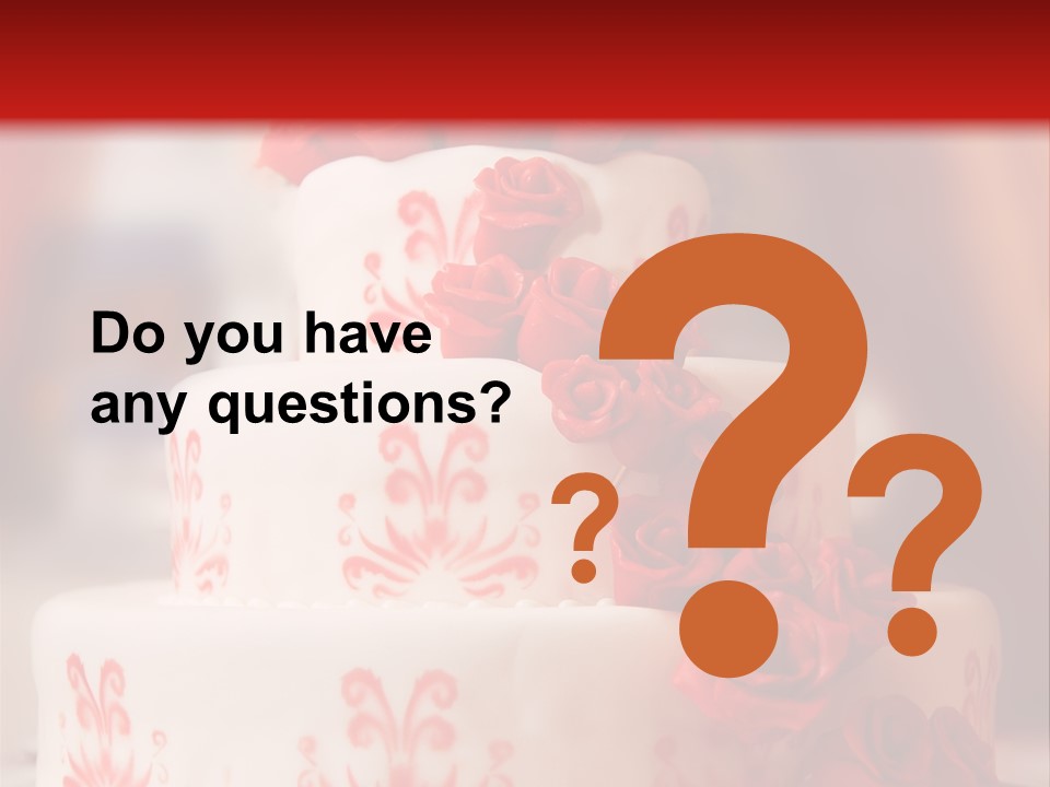 Wedding Rose Event PowerPoint Template