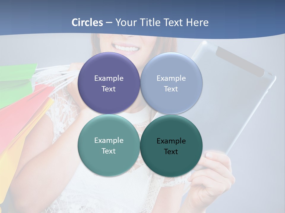 Online Business Christmas Party PowerPoint Template