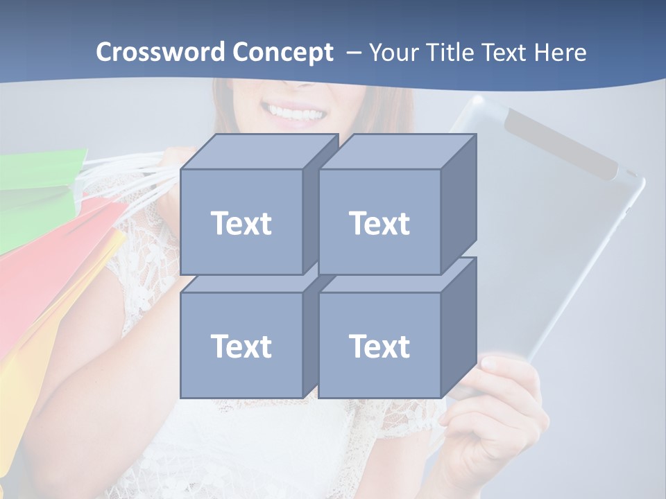 Online Business Christmas Party PowerPoint Template