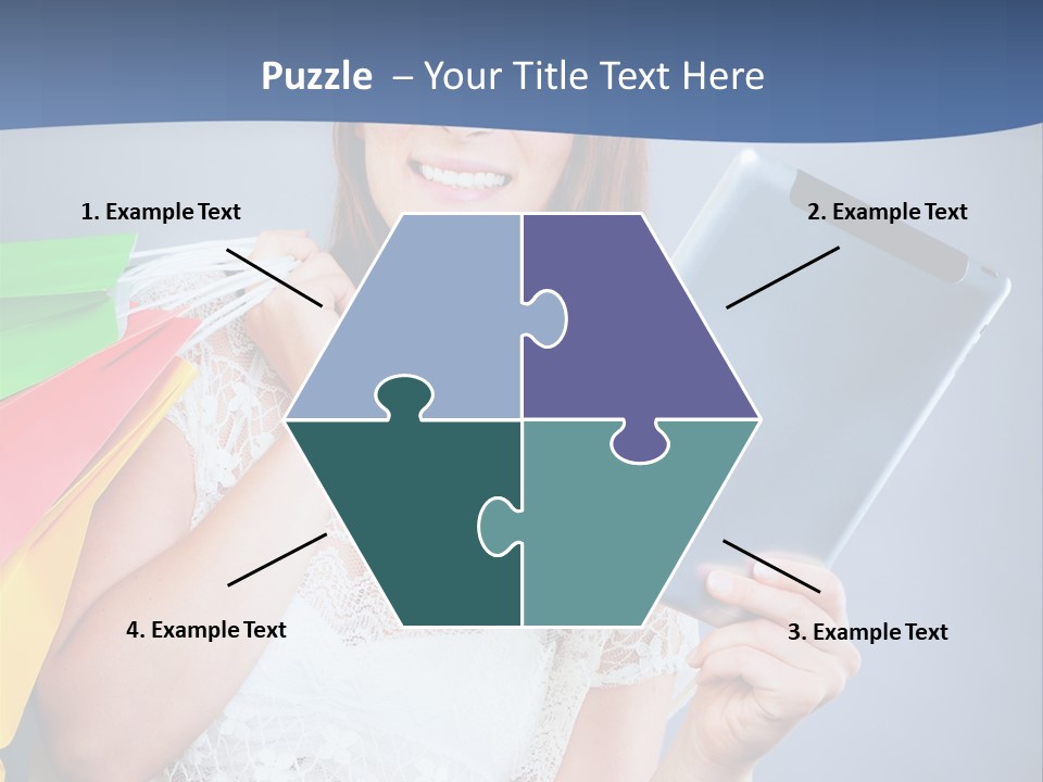 Online Business Christmas Party PowerPoint Template