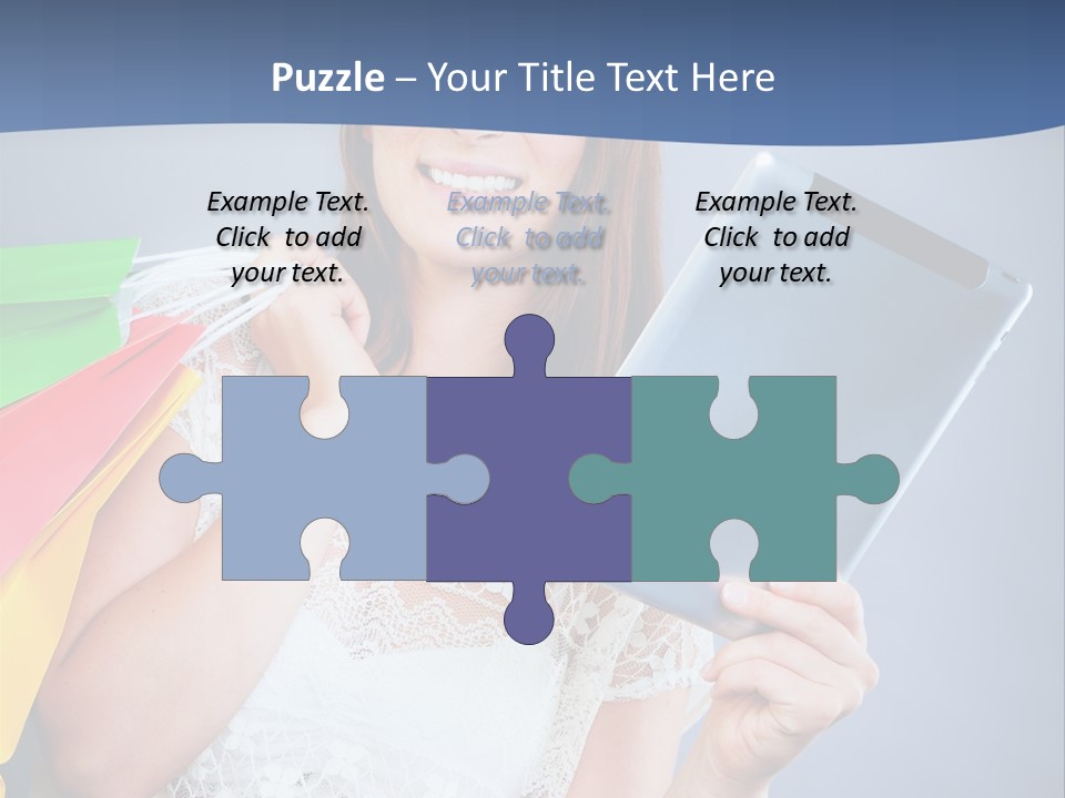 Online Business Christmas Party PowerPoint Template