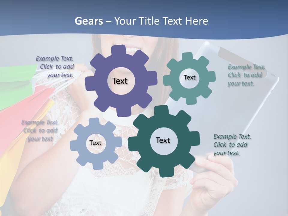 Online Business Christmas Party PowerPoint Template