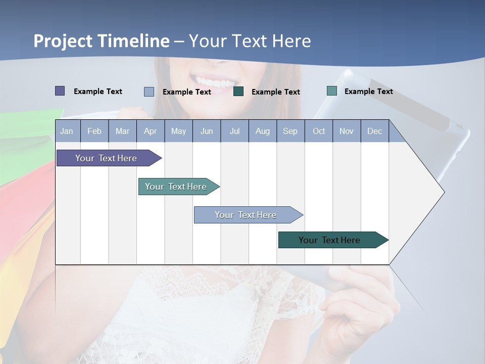 Online Business Christmas Party PowerPoint Template
