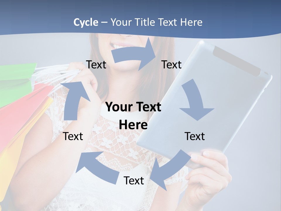 Online Business Christmas Party PowerPoint Template