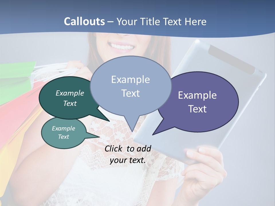 Online Business Christmas Party PowerPoint Template