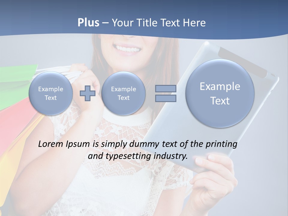 Online Business Christmas Party PowerPoint Template