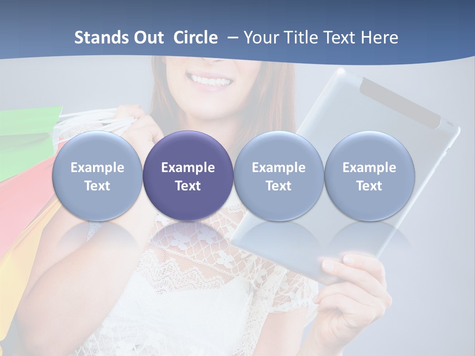 Online Business Christmas Party PowerPoint Template