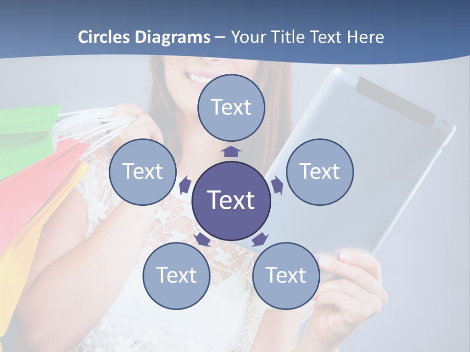 Online Business Christmas Party PowerPoint Template