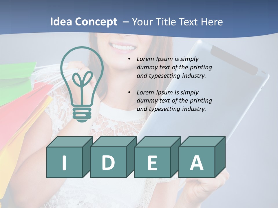 Online Business Christmas Party PowerPoint Template