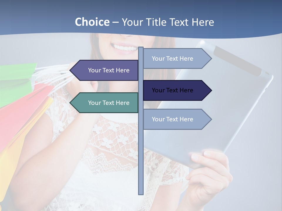 Online Business Christmas Party PowerPoint Template