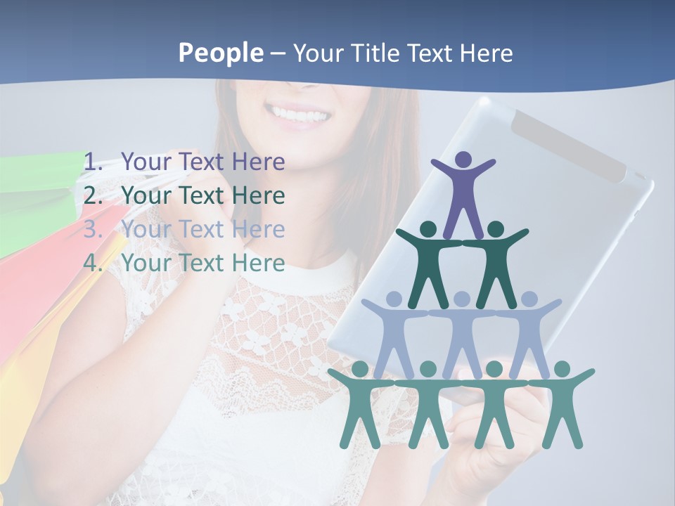 Online Business Christmas Party PowerPoint Template