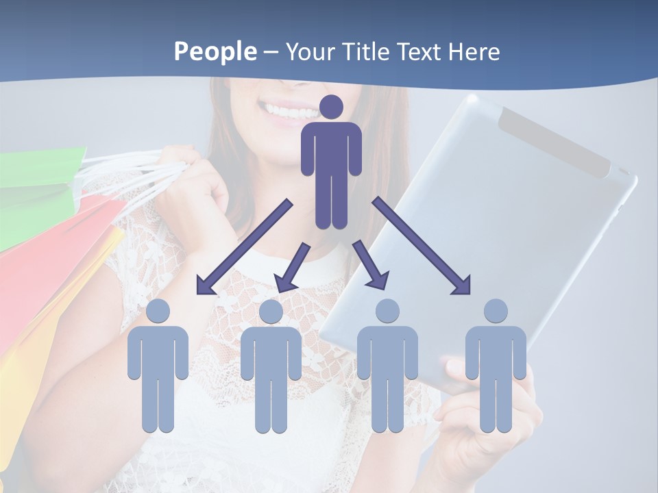 Online Business Christmas Party PowerPoint Template