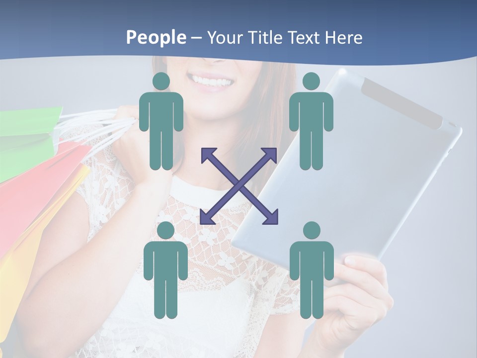 Online Business Christmas Party PowerPoint Template