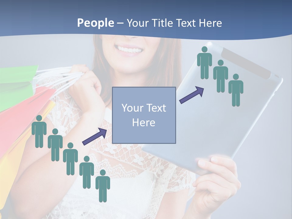 Online Business Christmas Party PowerPoint Template