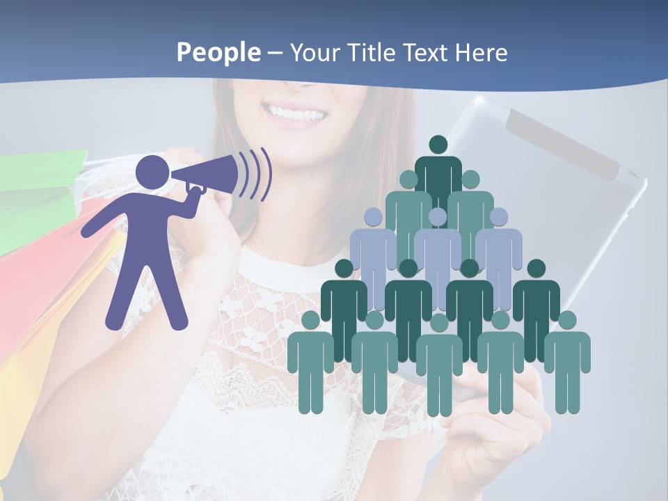 Online Business Christmas Party PowerPoint Template