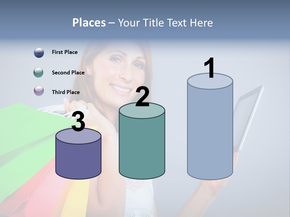 Person Rejoice Buy PowerPoint Template