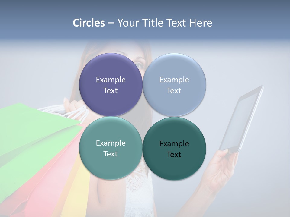 Person Rejoice Buy PowerPoint Template