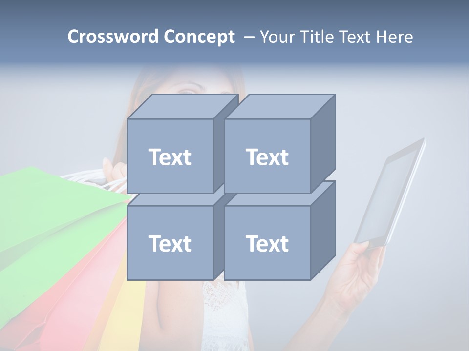 Person Rejoice Buy PowerPoint Template