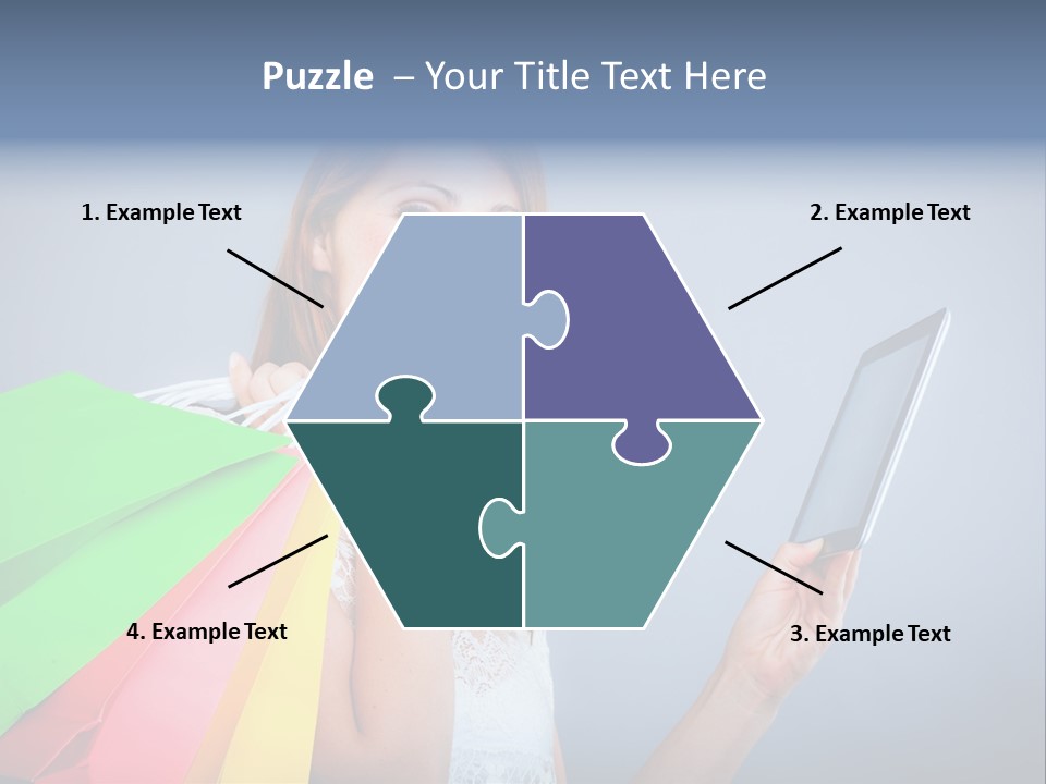 Person Rejoice Buy PowerPoint Template