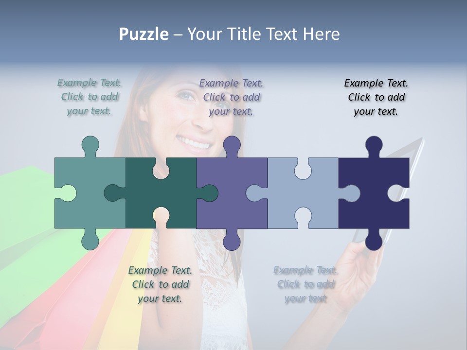 Person Rejoice Buy PowerPoint Template